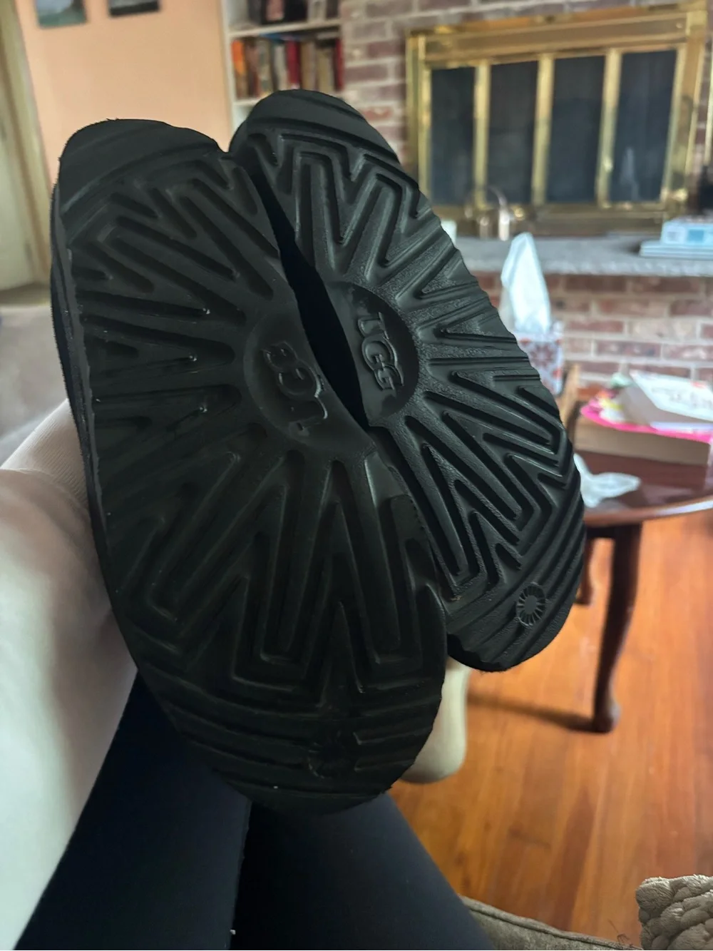 UGG Black Tasman excellent condition size 6